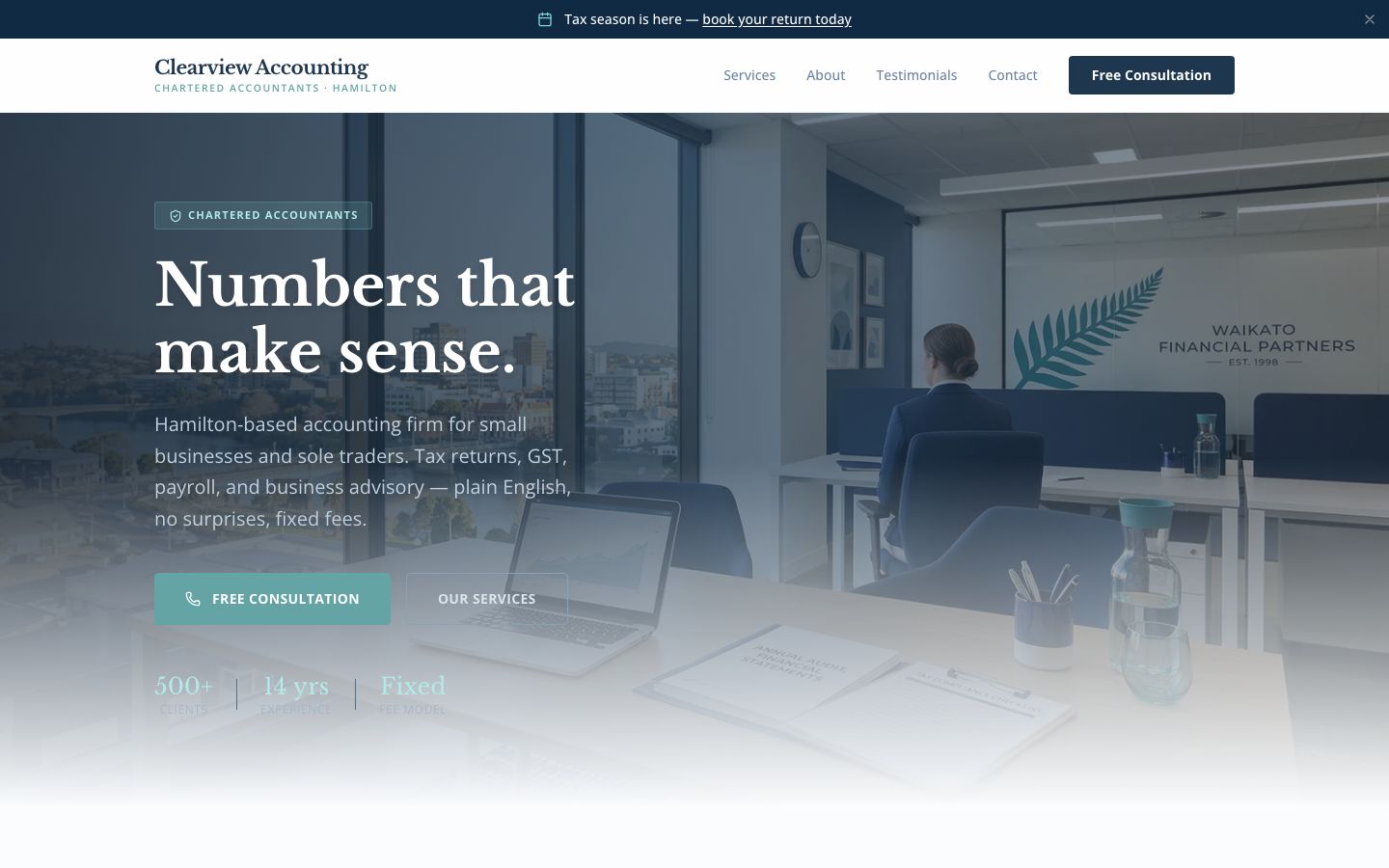 Clearview Accounting preview