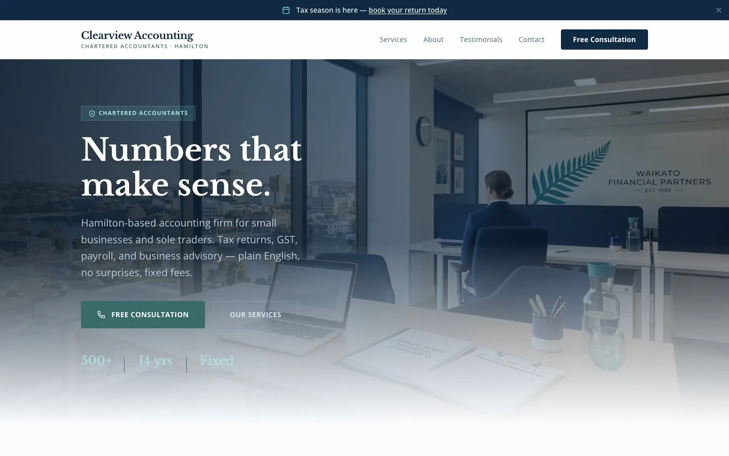 Clearview Accounting preview