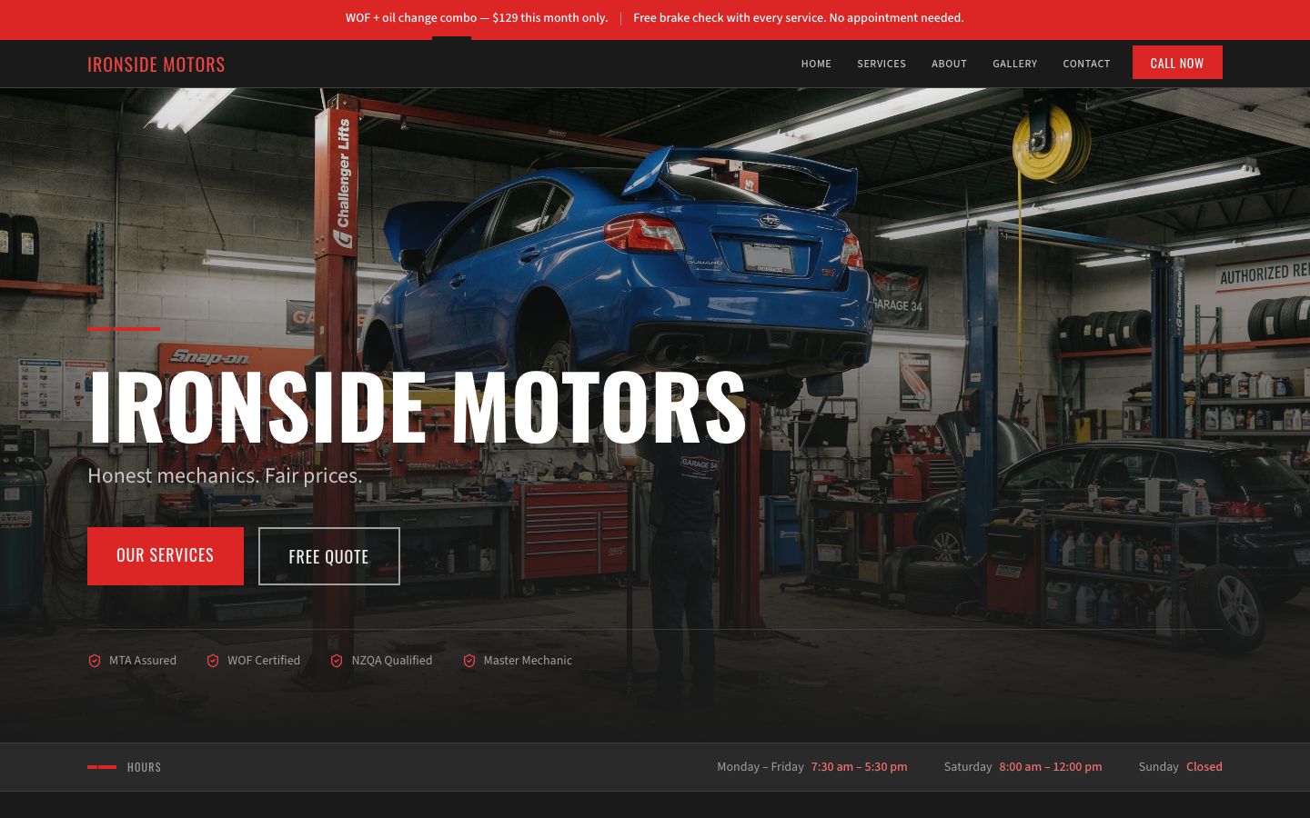 Ironside Motors preview