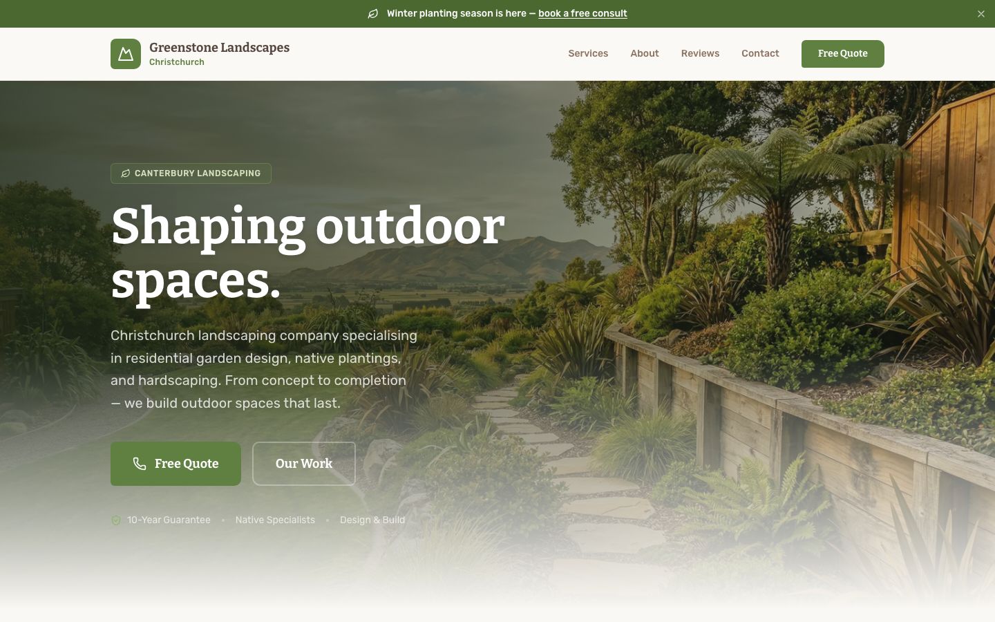 Greenstone Landscapes preview