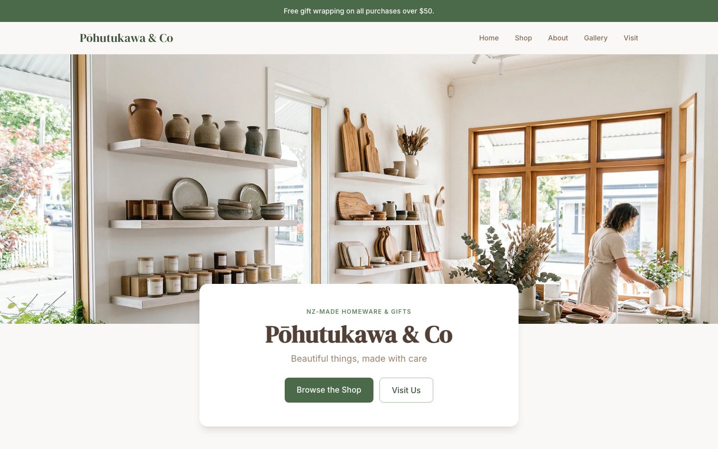 Pōhutukawa & Co preview