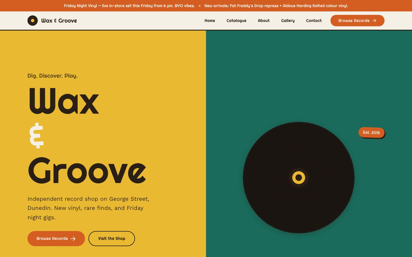 Wax & Groove preview