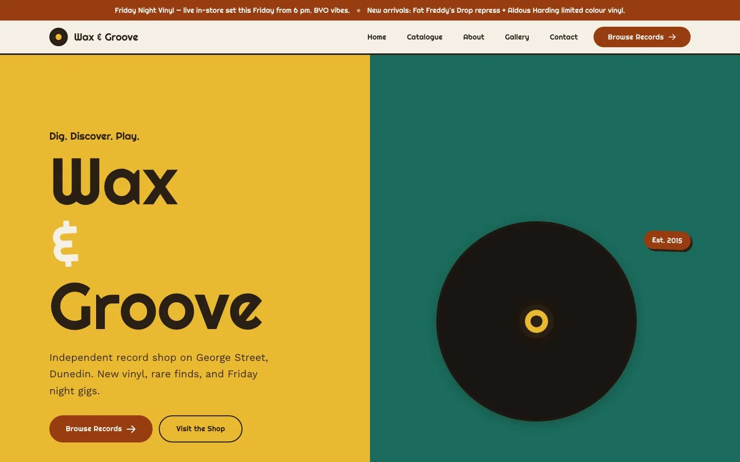 Wax & Groove preview