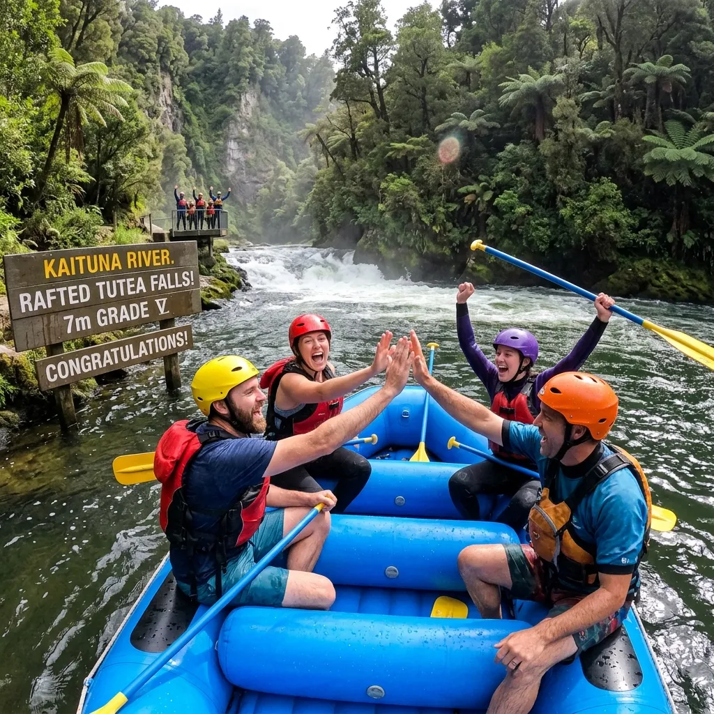 Post-rapids vibes. This crew absolutely smashed it today.