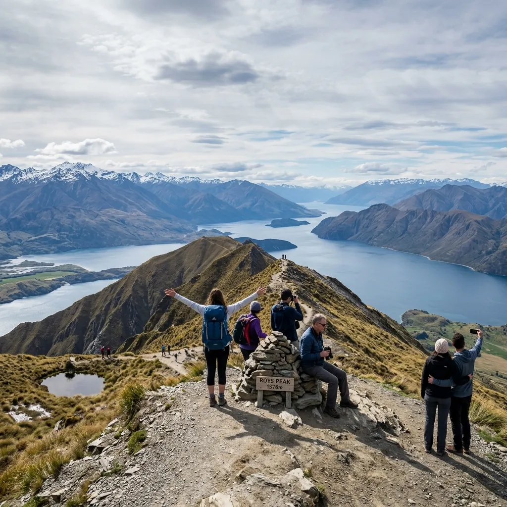 Summit day on the Remarkables. Earned every metre.