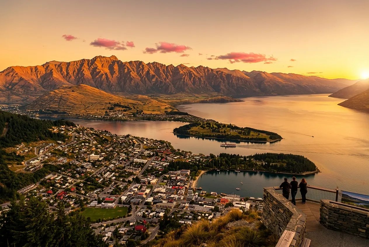 Queenstown sunset
