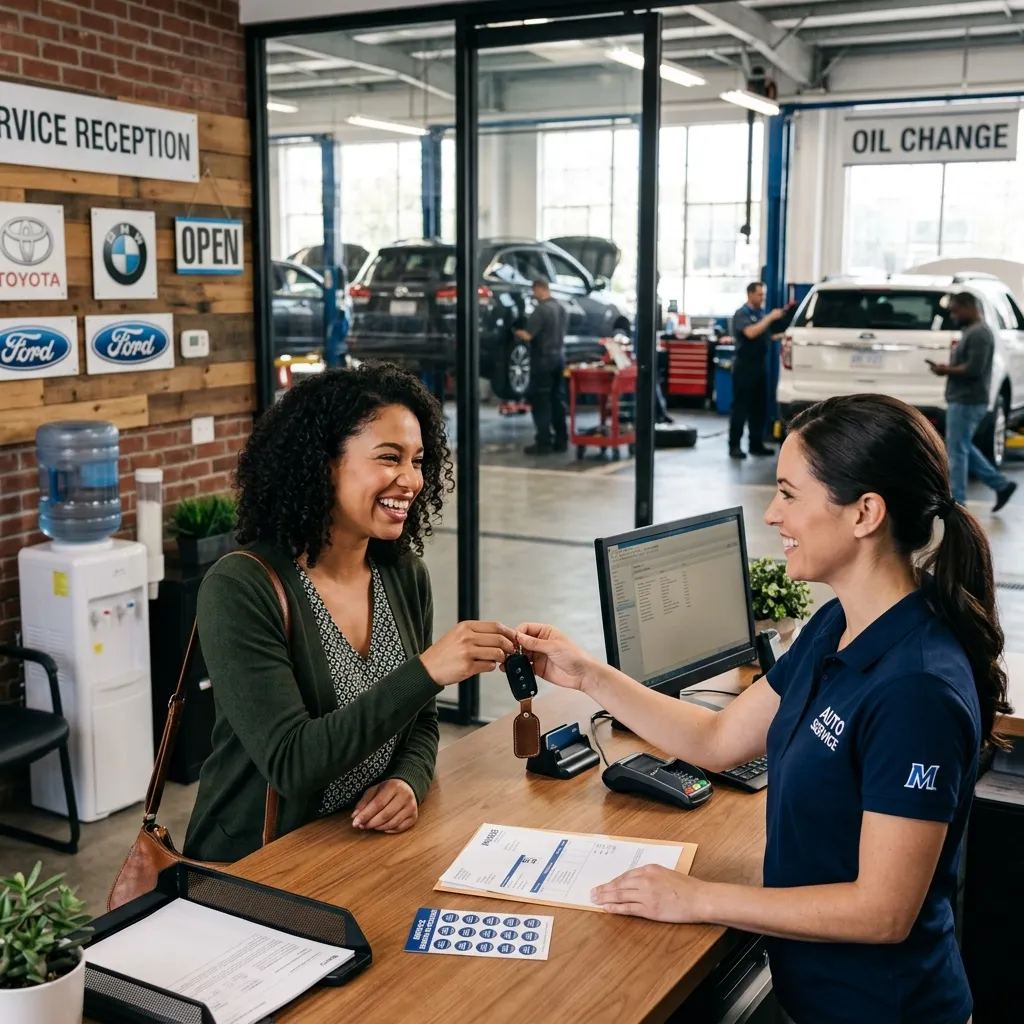 Happy customer, happy mechanic. See you at the next service.