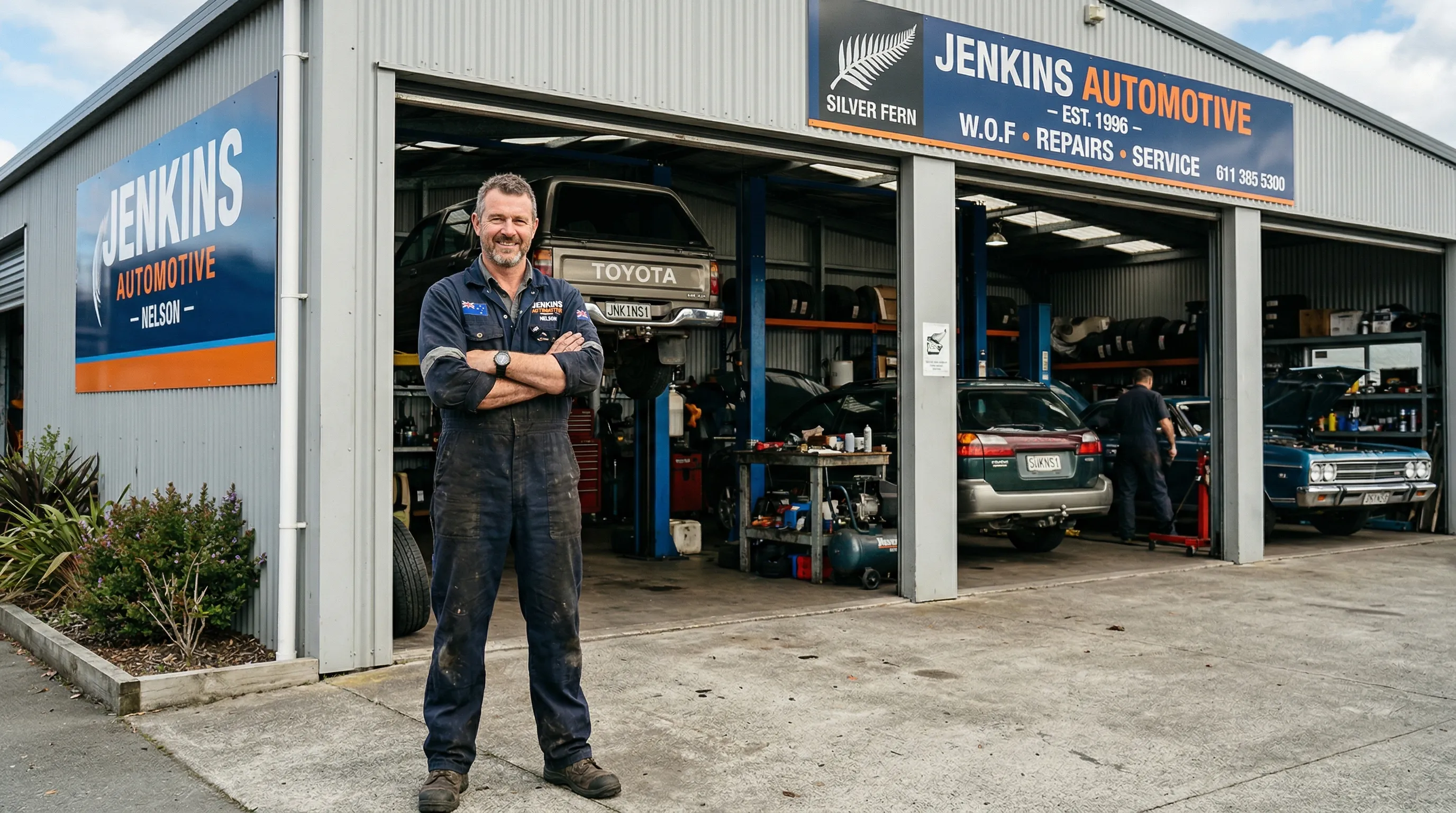 Tony Ironside, owner of Ironside Motors