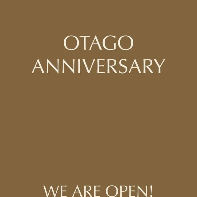 Happy Otago Anniversary Day! Rātā is open from 5pm, we'd love to see you.