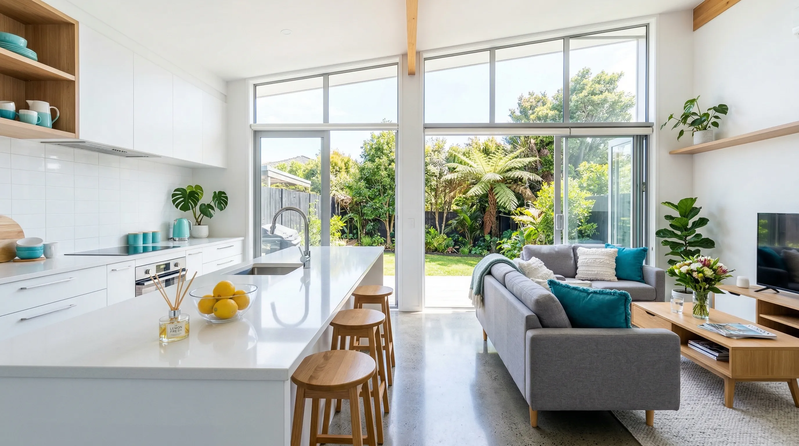 Sparkling clean Auckland home interior