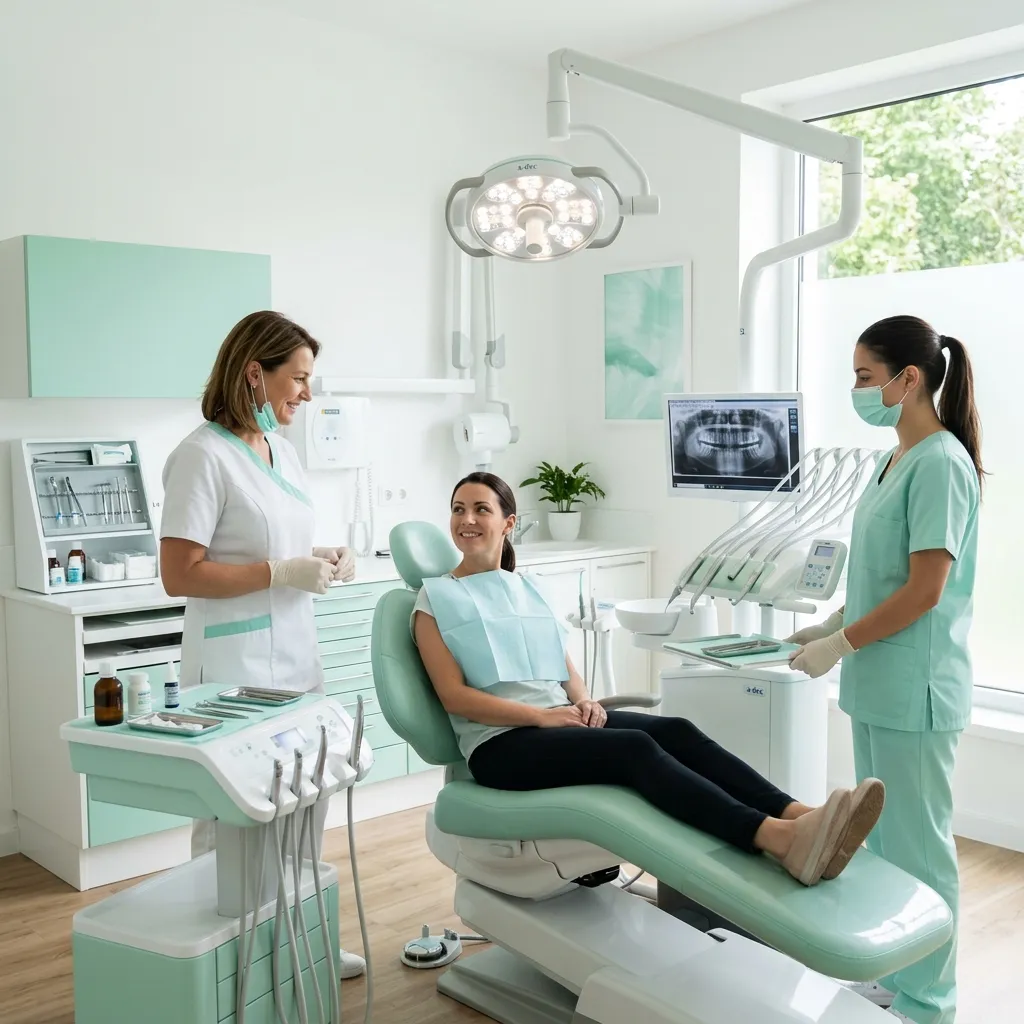 Modern treatment room