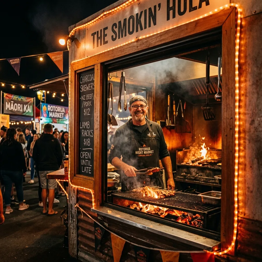 Chef at the truck window