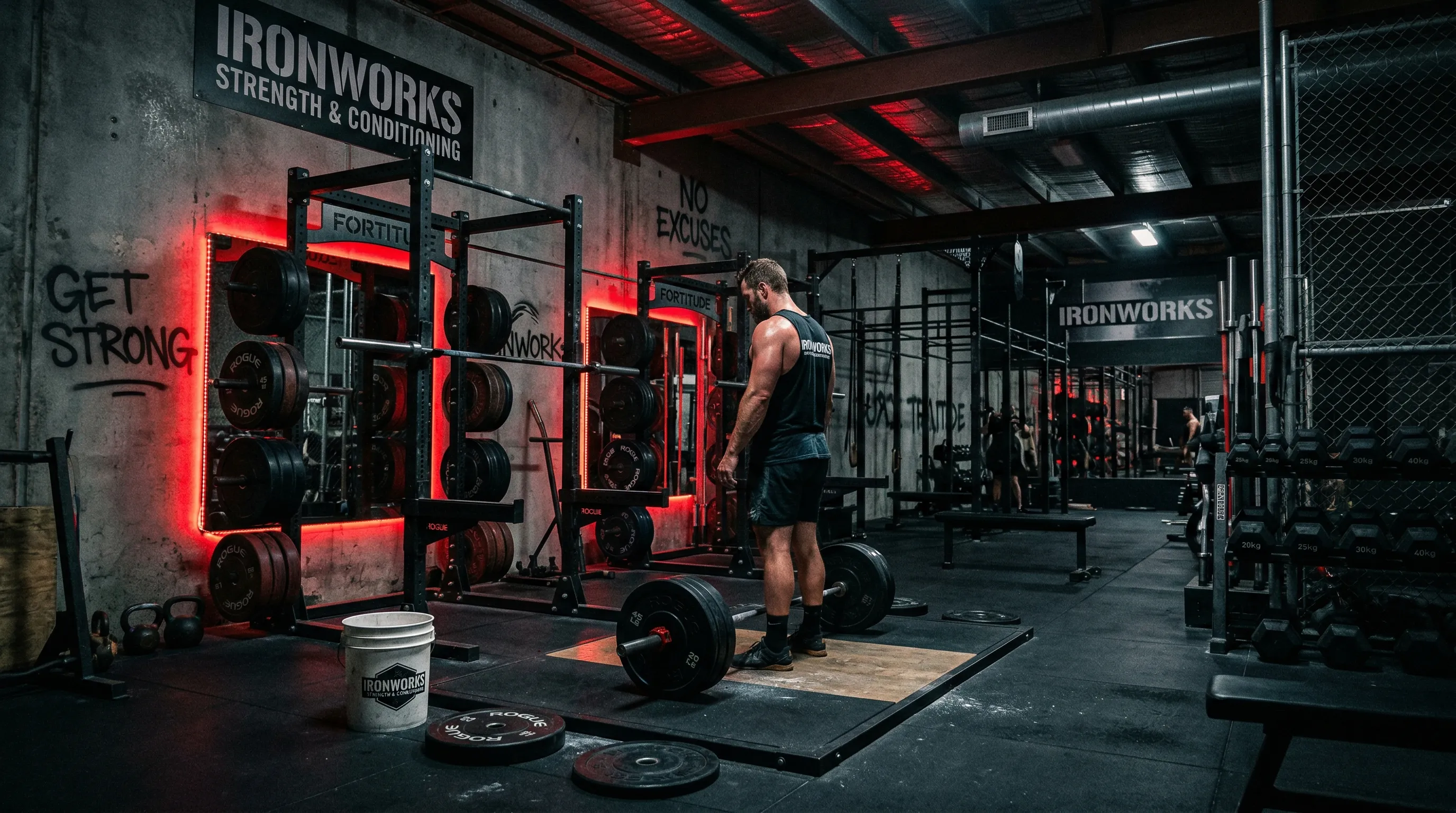 Iron Ridge Fitness gym interior