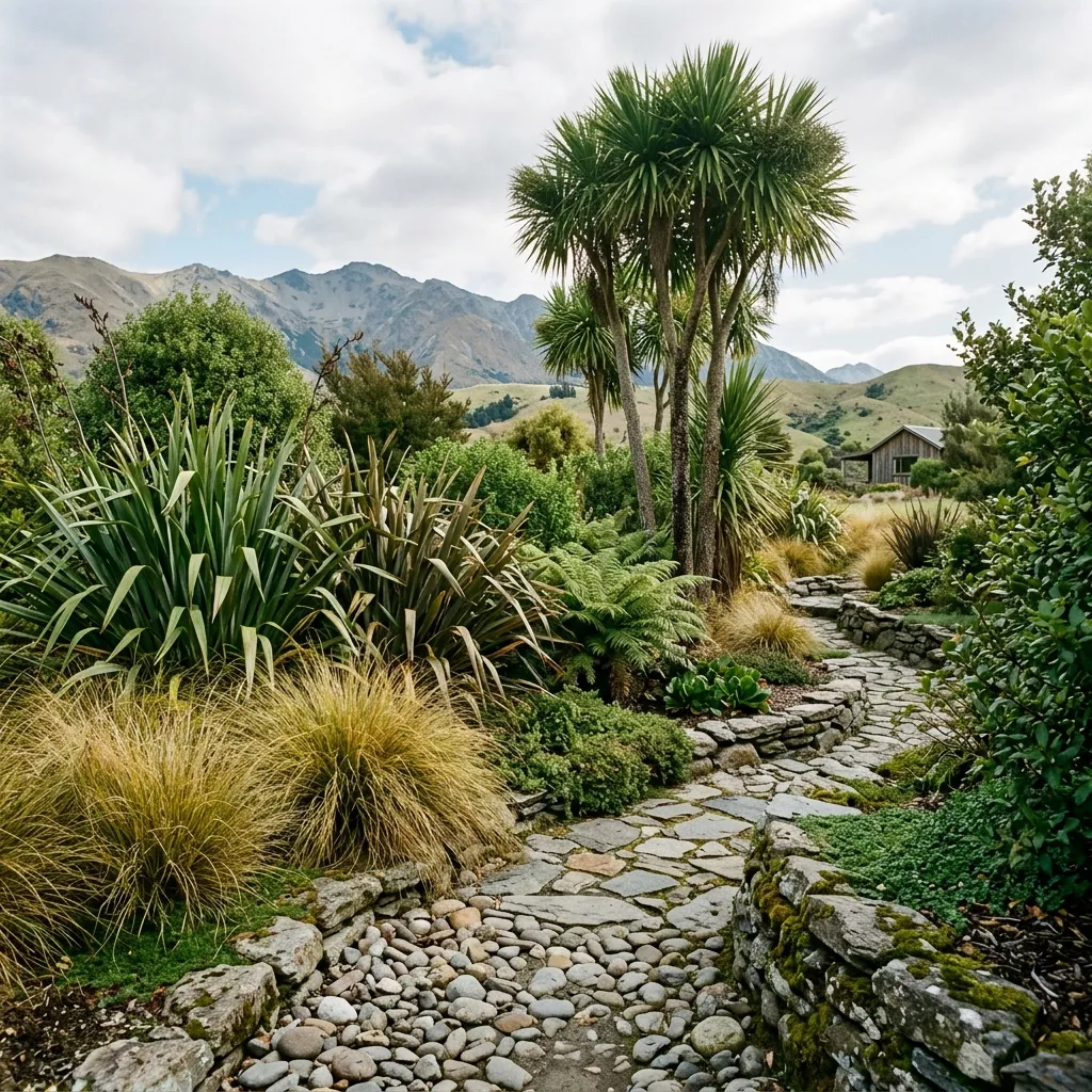 Native garden planting