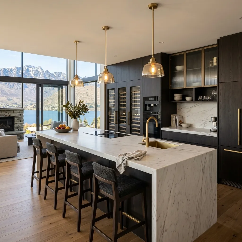 Luxury kitchen interior