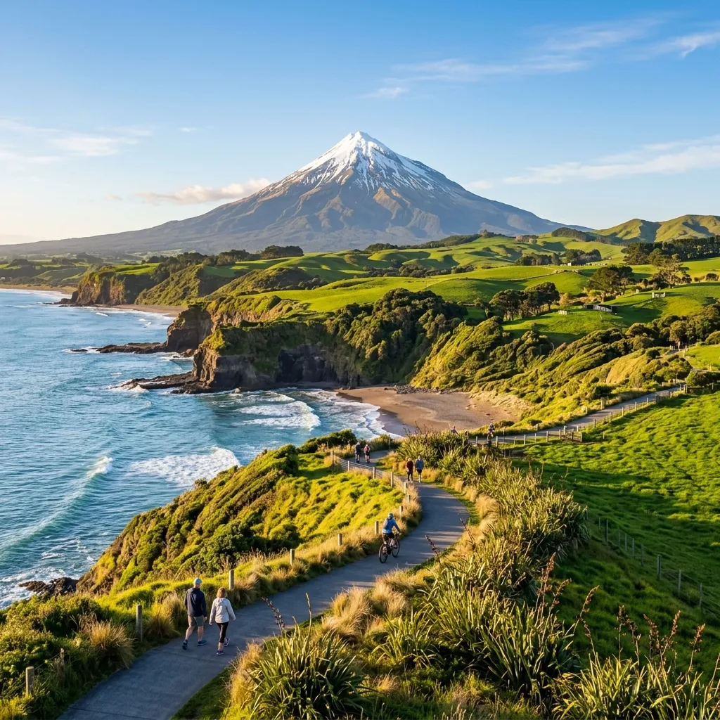 New Plymouth coastline